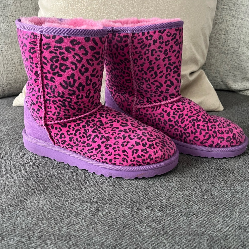 Rare Animal Print Girls UGG Boots